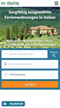 Mobile Screenshot of in-italia.de